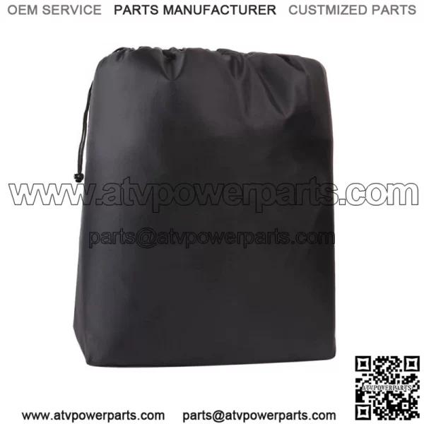Golf Cart Cover 600D Fabric For 4 Passenger Yamaha Honda Club Car EZGO Golf Cart - Image 5