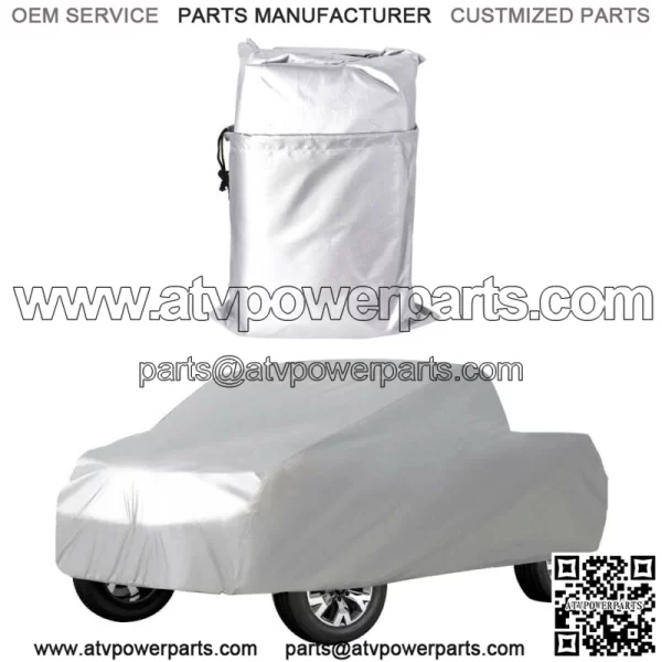 Pickup Truck Cover Waterproof Windproof UV Dt Outdoor Protection Anti Snow - Image 2
