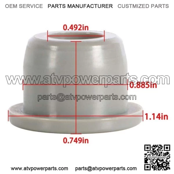 FITS For Club Car Precedent Front End Control Arm Bushing Sleeve Repair Kit - Image 2