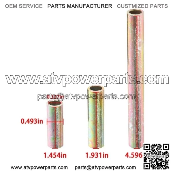 FITS For Club Car Precedent Front End Control Arm Bushing Sleeve Repair Kit - Image 3