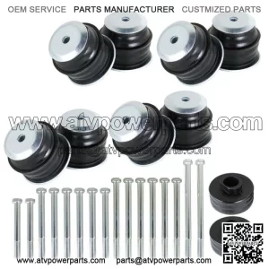 For Ford Super Duty F250 F350 2008-2016 2WD 4WD KF04060BK Body Mount Bushing Kit