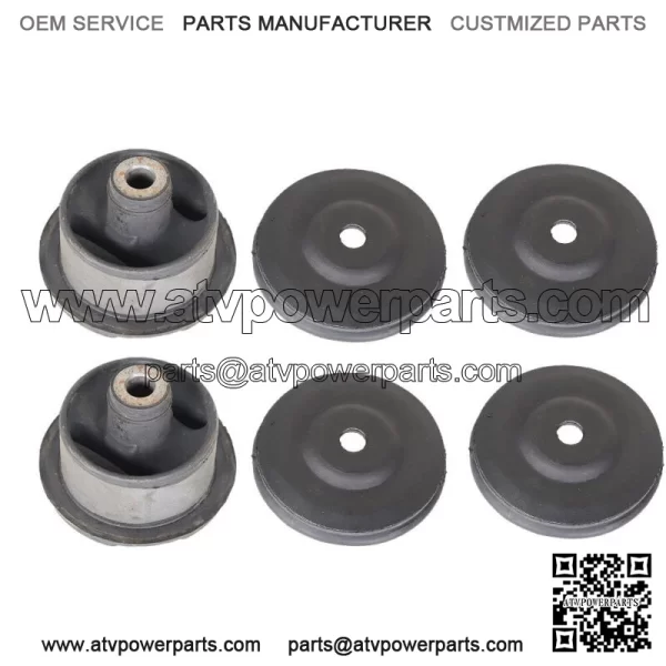 For 97-12 Honda Civic 2.4L Rear Differential Arm Mounting Bushing+Support Rubber - Image 3