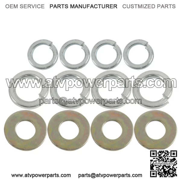 Rear Left & Right A-Arm Bushing Shafts Kit For Polaris Sportsman 400 450 600 700 - Image 4