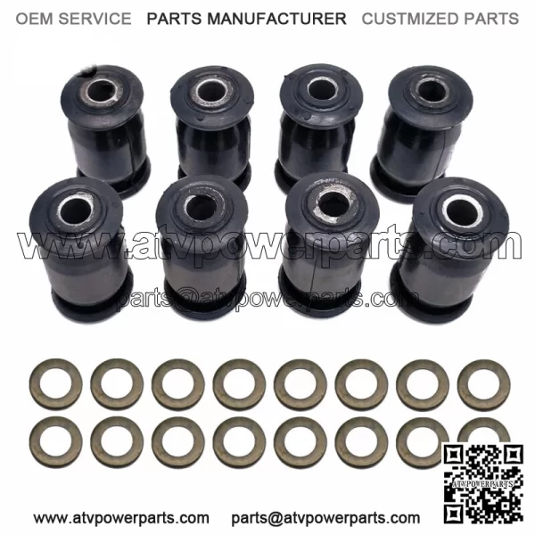 8PC BUSH fit for Yamaha RHINO 450 700 GRIZZLY 660 BIG BEAR 400 KODIAK 400 450  (Fits: Yamaha Rhino 660)