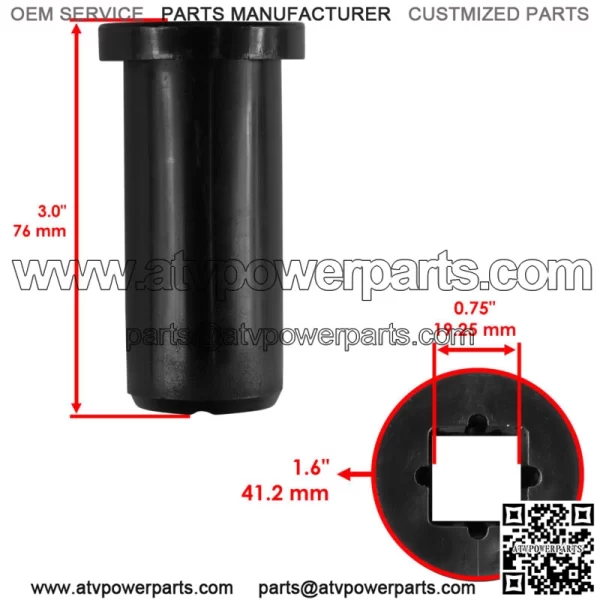 Rear Susp. Stabilizer Tube Bushings for Polaris Sportsman 500 1996-2005 2007 - Image 2