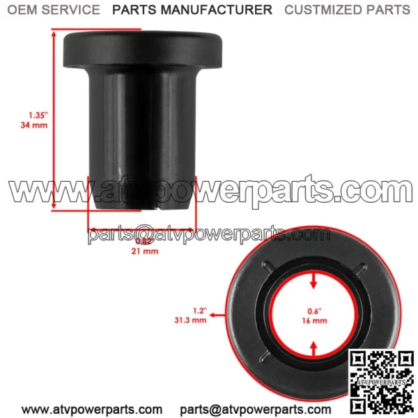A-Arm Short Bushing Kit for Polaris 5431846 5432091 5433063 5434548 5439270 - Image 2
