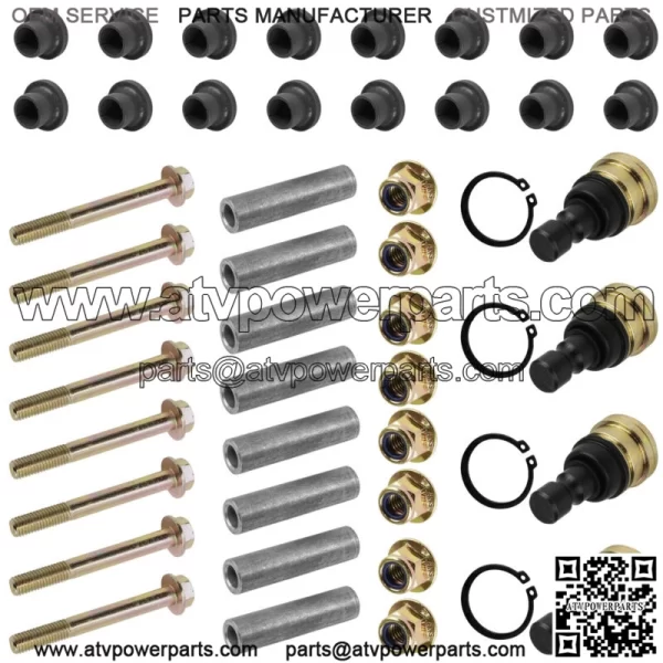 Front A-Arm Bushing Ball Joint Kit For Polaris Sportsman XP 550 / XP 850 2009