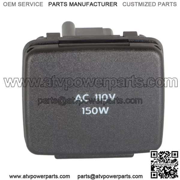 Center Rear AC Power Outlet Socket Plug 110V 150W For 2011 12-16 Ford Lincoln - Image 3