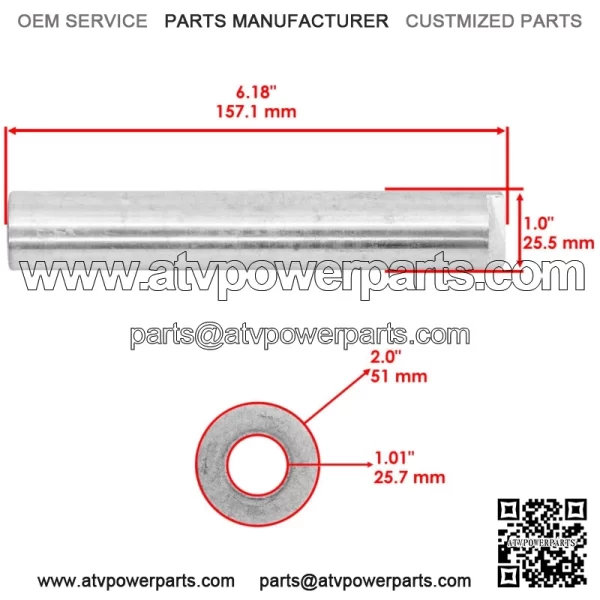 6730702 6730701 Undercarriage Keyed Pin Kits For Bobcat MT50 MT52 MT55 MT85 - Image 2