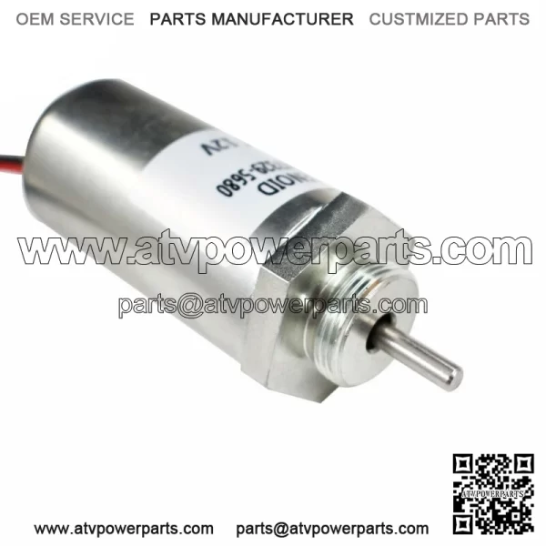 Fuel Shut Off Solenoid for Isuzu 3LD1 3LD24LE1 3LB1 4LB1 Engine 8973295680 - Image 2