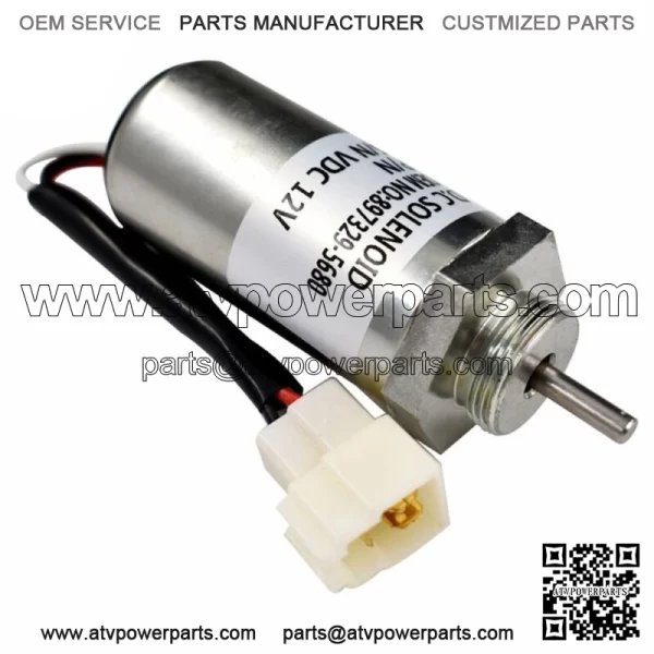 Fuel Shut Off Solenoid for Isuzu 3LD1 3LD24LE1 3LB1 4LB1 Engine 8973295680 - Image 3