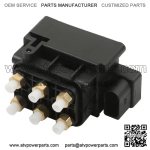Air Suspension Compressor Pump Solenoid Valve for 03-15 Porsche Cayenne 3.0L3.2L