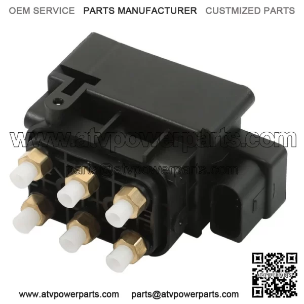 Air Suspension Compressor Pump Solenoid Valve for 03-15 Porsche Cayenne 3.0L3.2L