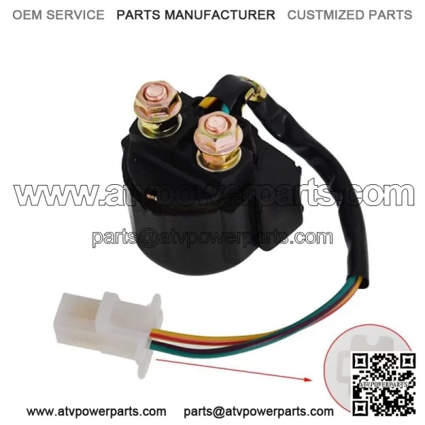 NEW Starter Relay Solenoid For YAMAHA WARRIOR 350 YFM350 1987-2004 ATV YFM 350