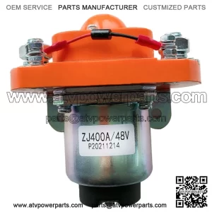 For Golf Cart Car Heavy Duty 48 Volt 400A Main Contactor Solenoid MZJ-400A New