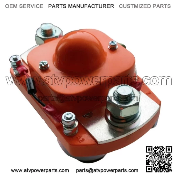 For Golf Cart Car Heavy Duty 48 Volt 400A Main Contactor Solenoid MZJ-400A New - Image 2