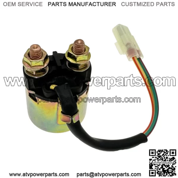 Starter Relay Solenoid For Honda TRX90X Sportrax Rancher 350 400 420 2000-2021 (For: More than one vehicle) - Image 3