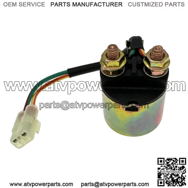 Starter Relay Solenoid For Honda TRX90X Sportrax Rancher 350 400 420 2000-2021 (For: More than one vehicle) - Image 5