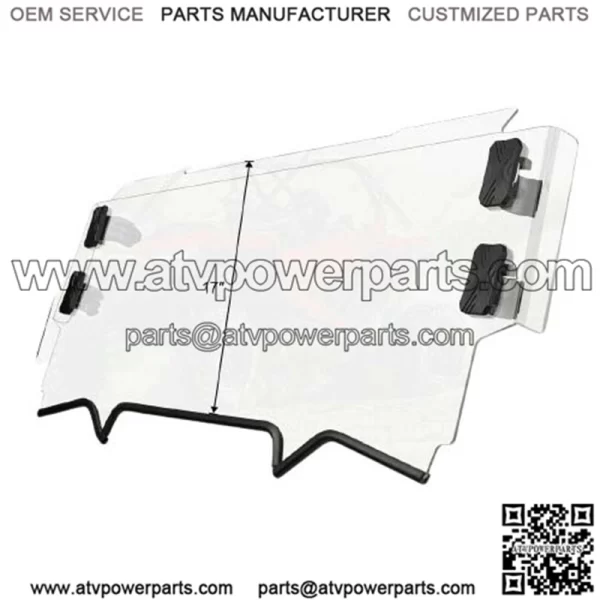 Windshield half size Polaris RZR PRO XP 4 2020 - Image 2