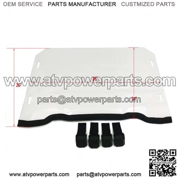 Windshield half size Polaris RZR 900 1000 XP XP4 2014-2018