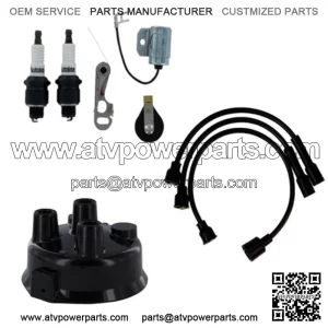 2-Cyl Tractor Ignition Tune Up Kit Fits John Deere M MT 40 320 330 420 430 440