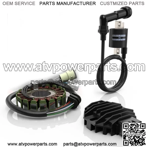Stator/ Regulator Rectifier/Ignition coil for Yamaha 660 YFM660 ATV 01-05 For: Yamaha 660R