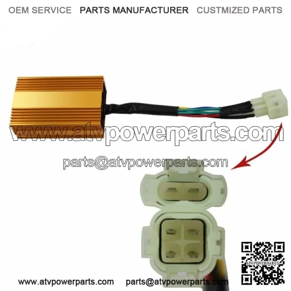 6 Pin Performance Racing CDI GY6 For ATV CG125 150cc-250cc DC Casoli Moto No Rev - Image 4