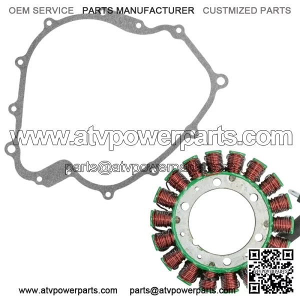 Stator & Gasket for Yamaha Rhino 660 YXR660F 2004 2005 2006 2007 Atv New (For: 2006 Yamaha Rhino 660) - Image 4