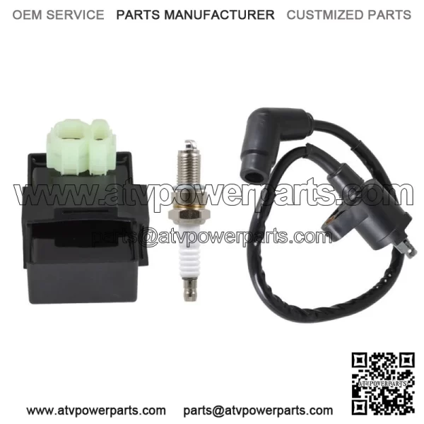 For Honda FourTrax 300 TRX300 2x4 4x4 1990-1993 Ignition Coil Spark Plug CDI Box - Image 3