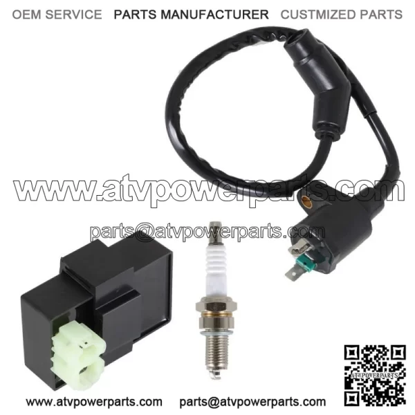 For Honda FourTrax 300 TRX300 2x4 4x4 1990-1993 Ignition Coil Spark Plug CDI Box - Image 4