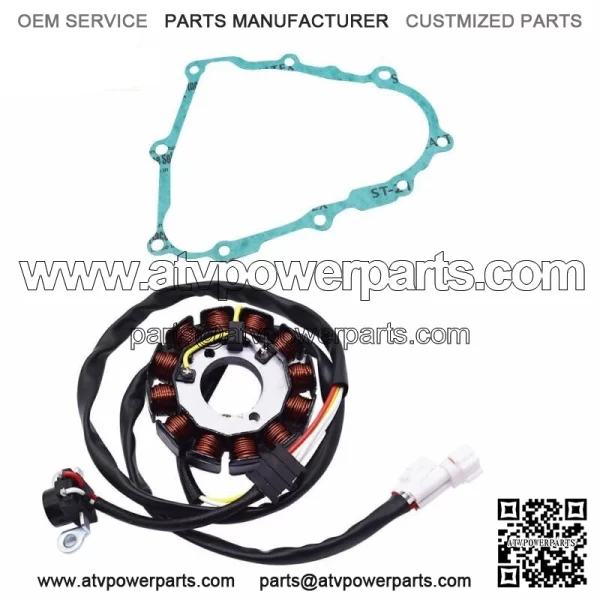 STATOR & GASKET For YAMAHA YFZ450 2004 2005 2007 2008 2009 2012 2013 NEW - Image 2