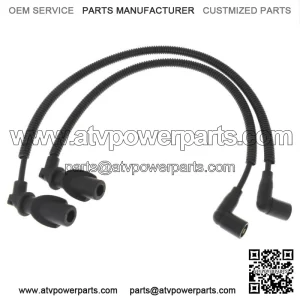 For Polaris RZR XP Sportsman 800 2xIgnition Coil Spark Plug Cap&Wire