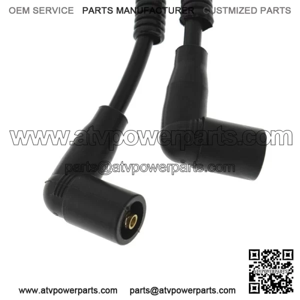 For Polaris RZR XP Sportsman 800 2xIgnition Coil Spark Plug Cap&Wire - Image 3
