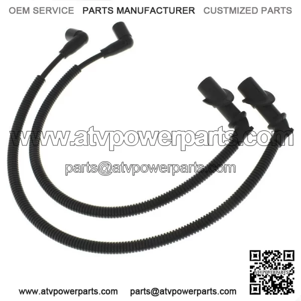For Polaris RZR XP Sportsman 800 2xIgnition Coil Spark Plug Cap&Wire - Image 4
