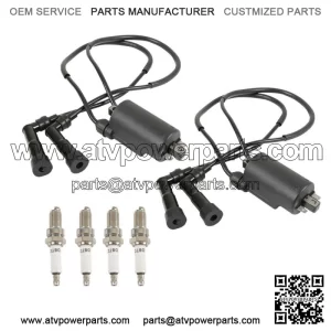 Ignition Coil & Spark Plug W/ Cap For Honda CB900 CBX Super Sport CB650 CB750