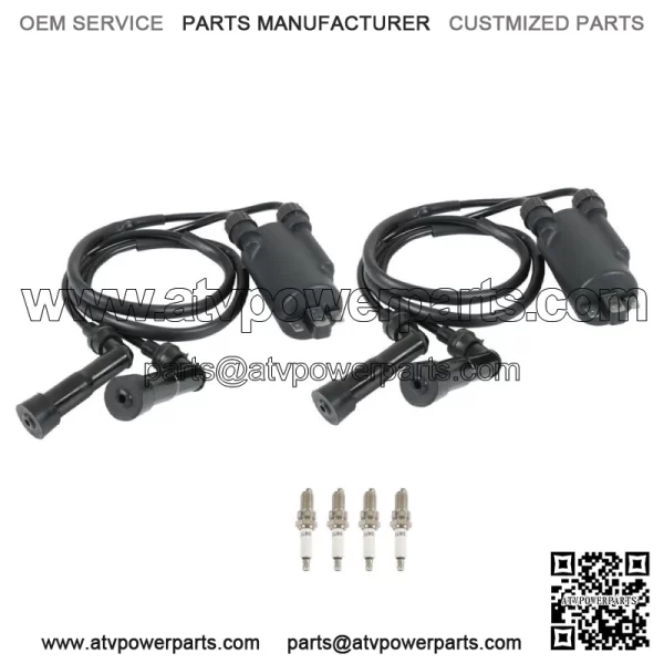 Ignition Coil & Spark Plug W/ Cap For Honda CB900 CBX Super Sport CB650 CB750 - Image 2