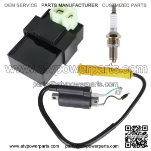 For Honda TRX400EX Sportrax 400 2x4 1999-2004 ATV Ignition Coil Spark Plug CDI