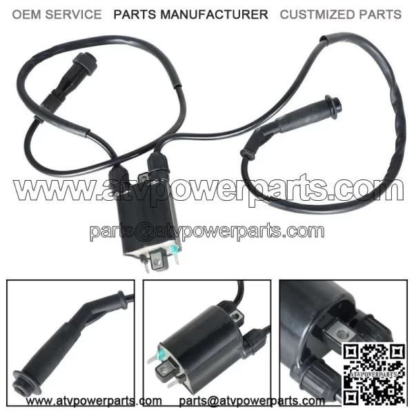 For Honda VT600 Shadow VLX 600 1988-2007 Ignition Coil & Spark Plug Cap