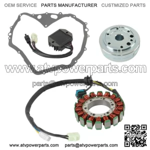 Stator Regulator Rectifier Flywheel for Arctic Cat 400 4X4 Auto 2003-08
