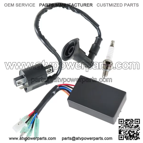 Fit For Polaris Sportsman Predator 90 2003-2006 CDI BOX Ignition coil Spark plug - Image 3