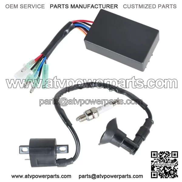Fit For Polaris Sportsman Predator 90 2003-2006 CDI BOX Ignition coil Spark plug - Image 4