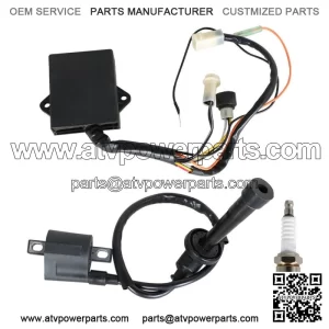 Ignition Coil Spark Plug CDI Box For Yamaha Big Bear 350 YFM350FW 4x4 1990-1994