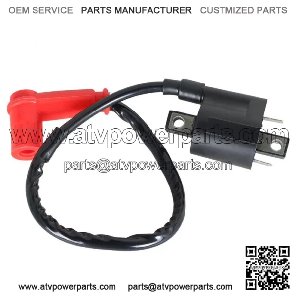 For Yamaha Gas Golf Cart G9 Ignition Coil Ignitor CDI Box & Spark Plug 1990-1995 - Image 2