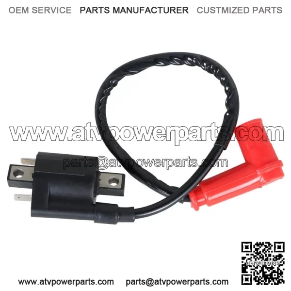 For Yamaha Gas Golf Cart G9 Ignition Coil Ignitor CDI Box & Spark Plug 1990-1995 - Image 3
