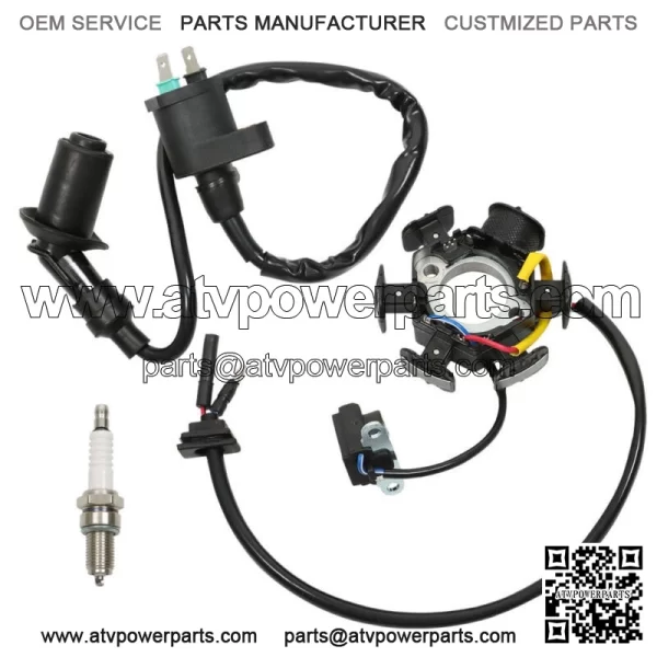 For Honda XR50R 00-03 XR70R 97-03 #30510-GEL-700 Stator Ignition Coil Spark Plug