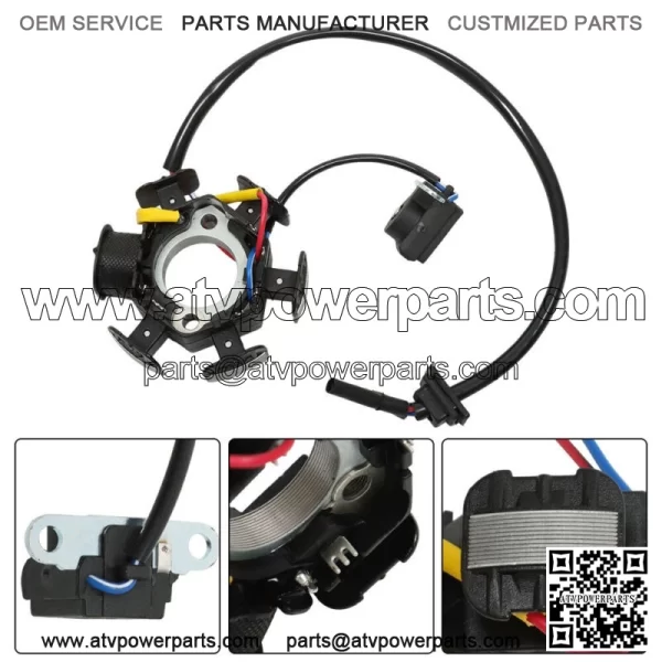 For Honda XR50R 00-03 XR70R 97-03 #30510-GEL-700 Stator Ignition Coil Spark Plug - Image 4