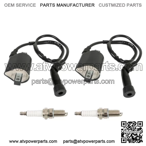 For Suzuki INTRUDER VS1400 1987-2009 VL1500 98-04 2 x Ignition Coil & Spark Plug - Image 4