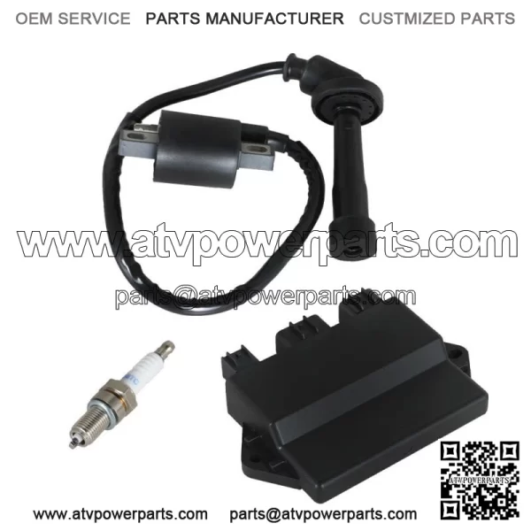 Ignition Coil Spark Plug CDI For Yamaha Grizzly 660 YFM660 5KM855400000