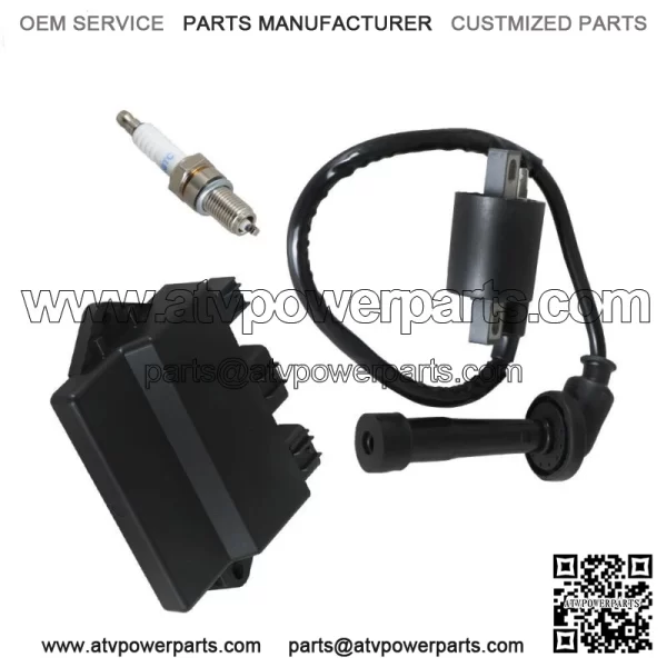 Ignition Coil Spark Plug CDI For Yamaha Grizzly 660 YFM660 5KM855400000 - Image 2
