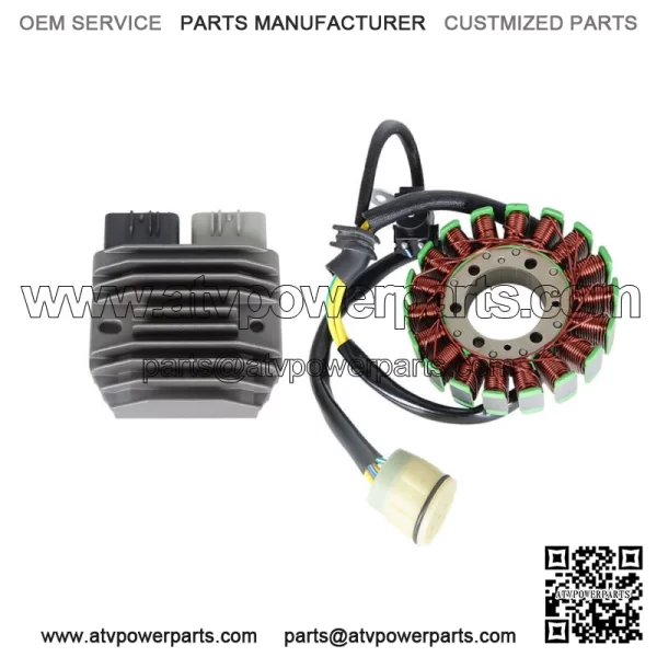 For Honda TRX420 FE Fm Te Tm Rancher 420 2007-2013 Stator Regulator Rectifier - Image 2